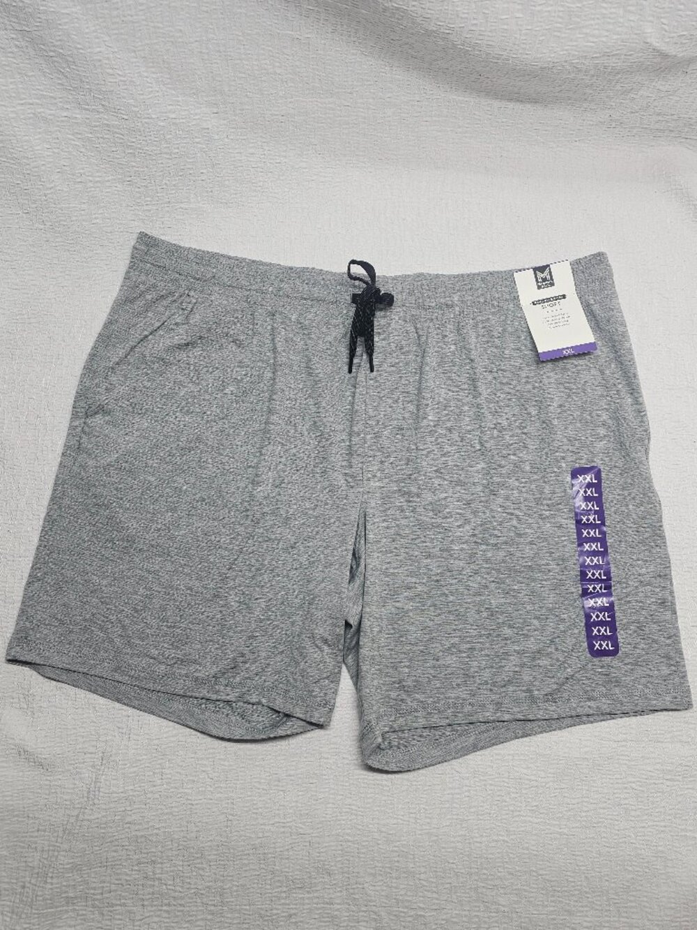 Member's Mark Men's Drawstring Moisture Wicking Favorite Soft Short Gray  XXL - Picture 5 of 8